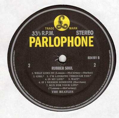 The Beatles - Rubber Soul (LP, Album, RE, RM, 180) (Mint (M