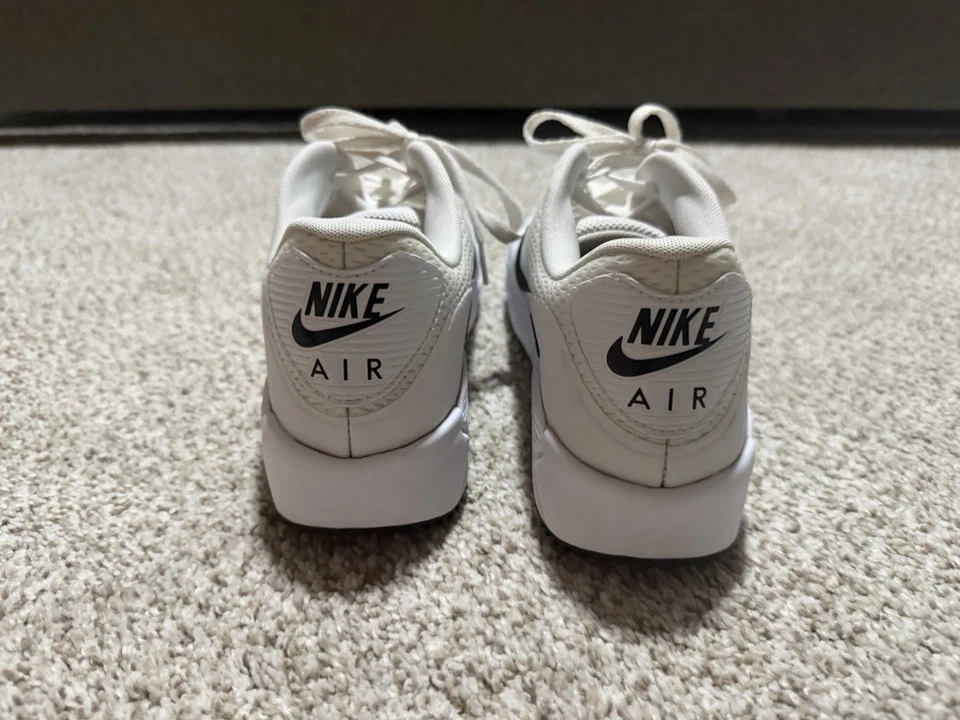 Nike Air Max 90 G Men's Golf Shoes White/Black, Size 10.5, Cushioned, Spikeless - Image 2 of 4