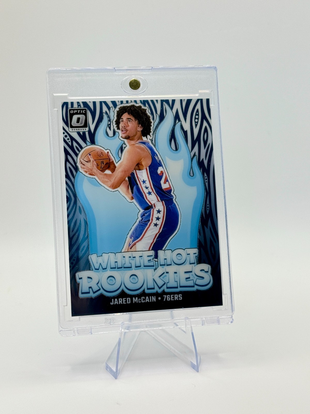 Jared McCain #2 2024 Panini Donruss Optic White Hot Rookie (RC)