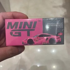 Mini GT 1052 Roxy Porsche 911 GT3 R 77 Model - Unopened Collectible