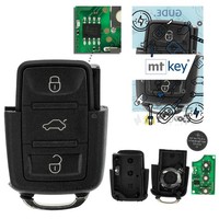 Funk SchlüSsel Sender FüR Vw Golf Vi 5K Golf Plus 5M Polo V 6R 434MHZ 1K0959753N