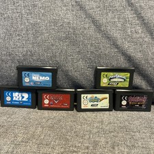 GBA Kids/Family Video Game Bundle 6x Job Lot Gameboy Advance