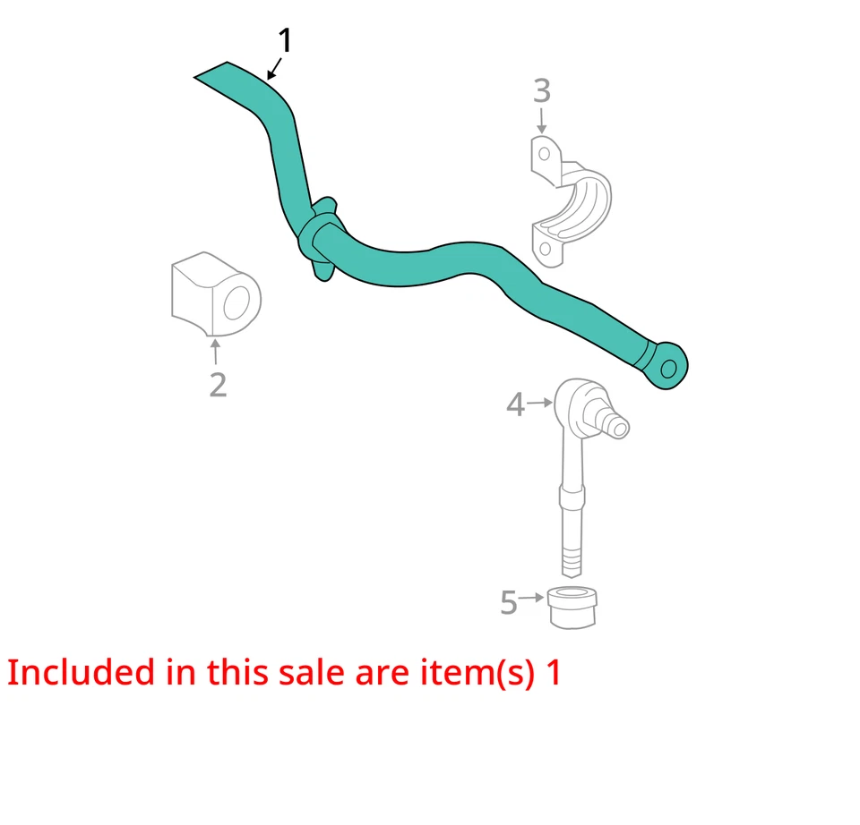 Barra estabilizadora trasera Toyota Rav4 2010 4x4 fabricante de equipos originales 120 k millas - LKQ415101086 Foto 4 de 4