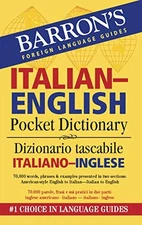 Barrons Italian-English Pocket Bilingual Dictionary (Barrons Forei - VERY GOOD