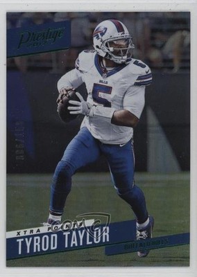 2017 Panini Prestige Xtra Points Green 6/150 Tyrod Taylor #147 0q3