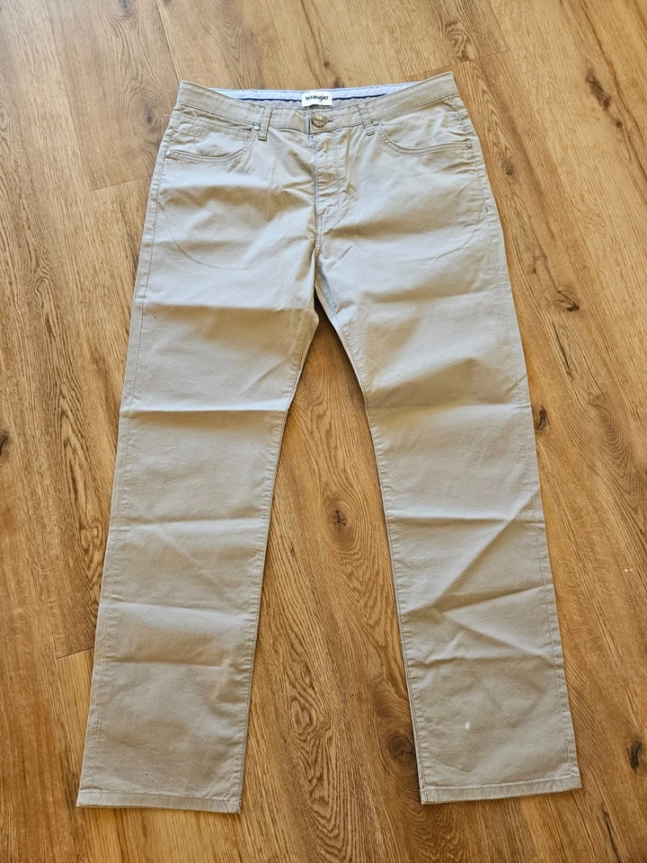 Herren Stoff Hose von WRANGLER, Model Arizona, Beige, Gr. 36/32 - Bild 1 von 1