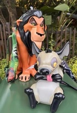 Disney Parks 2025 The Lion King Scar Popcorn Bucket & Ed Hyena Sipper Cup New