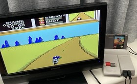 NES ~ MACH RIDER ~ Nintendo Game 3 Screw NES-MR-GBR Game Cart Only Pal