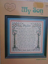 Lot of 7 6 Counted Cross Stitch  1 Crochet Patterns