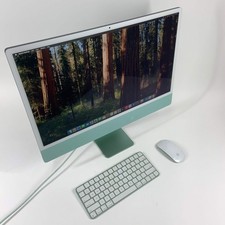 2023 Apple iMac 24" M3 8 Core 4.0GHz 8GB RAM 256GB SSD Green MQRA3LL/A