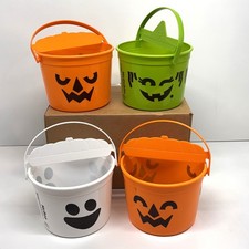 2022 McDonalds Set of 4 Halloween Happy Meal Boo Buckets McBoo McPunk'n McGoblin