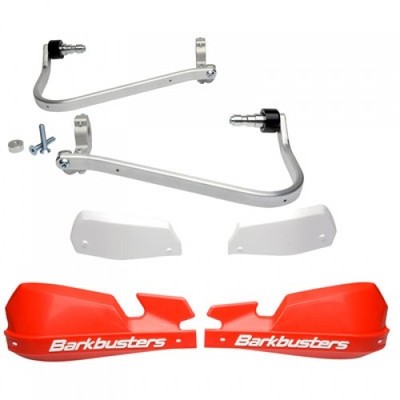 Barkbusters VPS Two Point Mounted Handguard Kit Red 2064410007