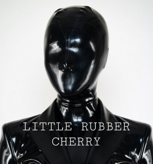 MEDIUM/ Sensory mask/ enclosed mask/ Rubber Hood back zip enclosed mask LRC.