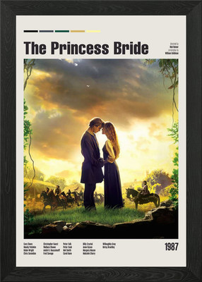 The Princess Bride Movie Poster Framed Wall Art Poster Canvas Print Picture