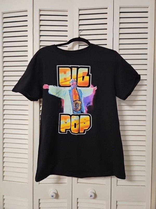 WWE Seth Freakin’ Rollins Big Pop Black T-Shirt Men’s Size Large The Shield NXT