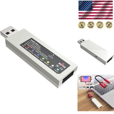 Wireless Bluetooth Adapter for Switch, Steam Deck & More - Compact & Powerful