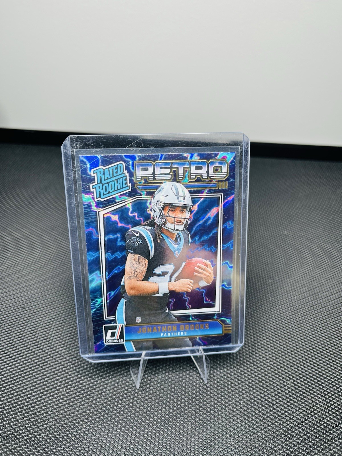 2024 Panini Donruss - Rated Rookie Retro Jonathon Brooks #3 (RC)