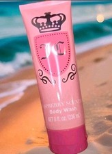 New JUICY COUTURE RASPBERRY SCENTED NOURISHING BODY WASH 8OZ