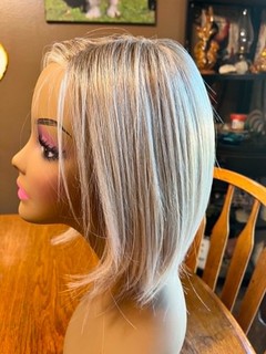 Belle Tress Morning Brew Colore biondo radicato sconosciuto Bob davanti in pizzo