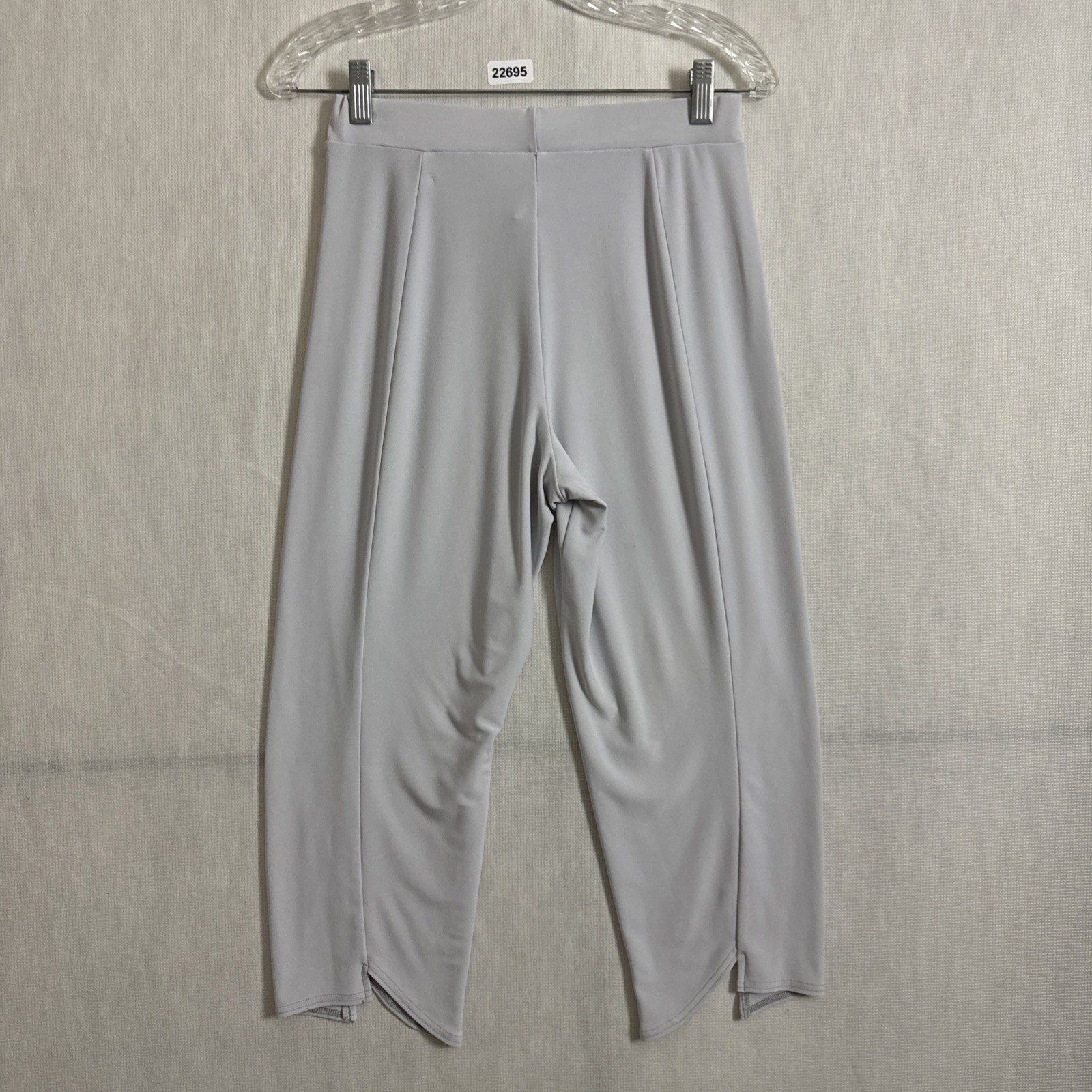 Sympli Women's Size 4 Solid Gray Polyester Straig… - image 2