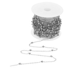 Stainless Steel Extension Chain DIY Making Necklace Chains Jewelry