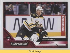 2016-17 Upper Deck Compendium Red Jimmy Hayes #23 READ h7x