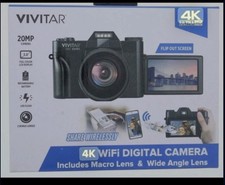 Vivitar 4K WiFi Digital Camera Point And Shoot VECXX101