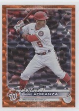 2022 Topps Update Orange Foil 98/299 Ehire Adrianza #US269 im4