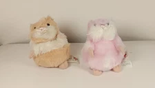 2 Webkinz Amazing Hamsters Plush: Honey & Sweetie Stuffed Animals No Code Tags