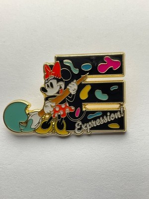 E for Expression Minnie Mouse Letters Blind Box Pin Loungefly BoxLunch G1