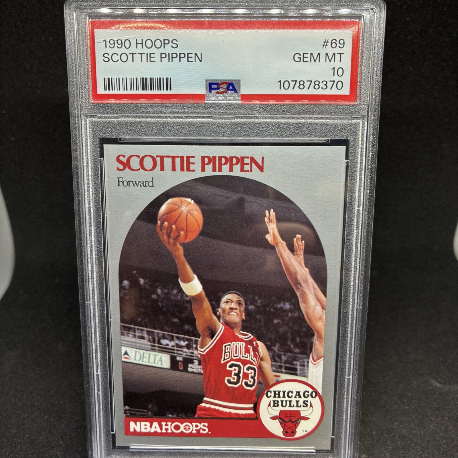 1990-91 NBA Hoops - Scottie Pippen #69 PSA 10