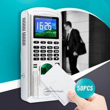 Remote Access Fingerprint Access Control  Time Attendance With RFID Card Reader
