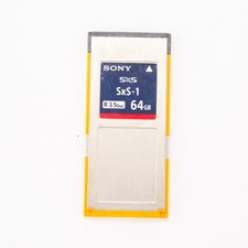 Sony SBS64G1B 64GB SxS-1 G1B-Series Memory Card - SKU 1965172