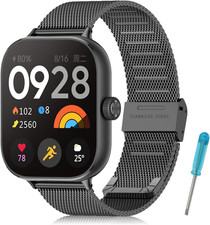 Cinturino Metallo Compatibile per Xiaomi Redmi Watch 5/4 E Mi Band 9 Pro/8 Pro -