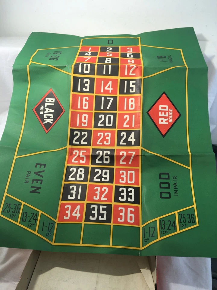 Vintage Roulette Game - Boxed With Instructions Etc Chad Valley 1950s (H12) - Image 4 of 4