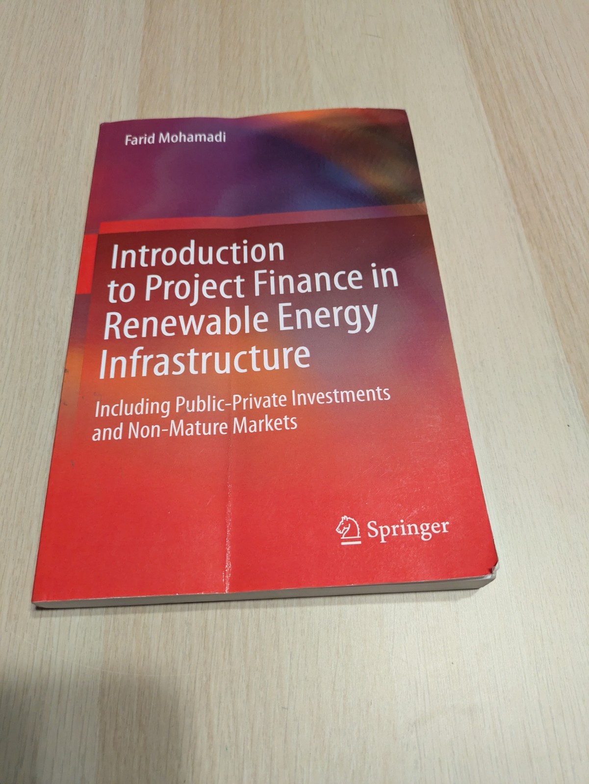Introduction To Project Finance In Renewable Energy Infrastructure :...
