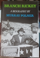 Branch Rickey, A Biography by Murray Polner, 1982, First Edition, baseball