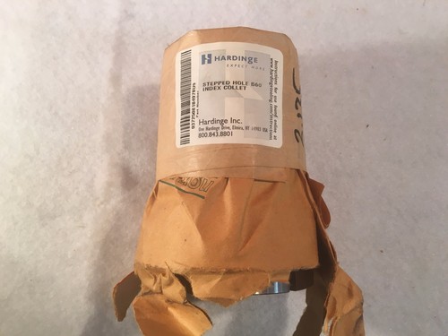 Hardinge Stepped Hole B60 Index Collet PN 9372508184978U9 - LOT OF 5