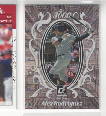 2023 Donruss Mr. 3000 Vector #4 Alex Rodriguez Yankees