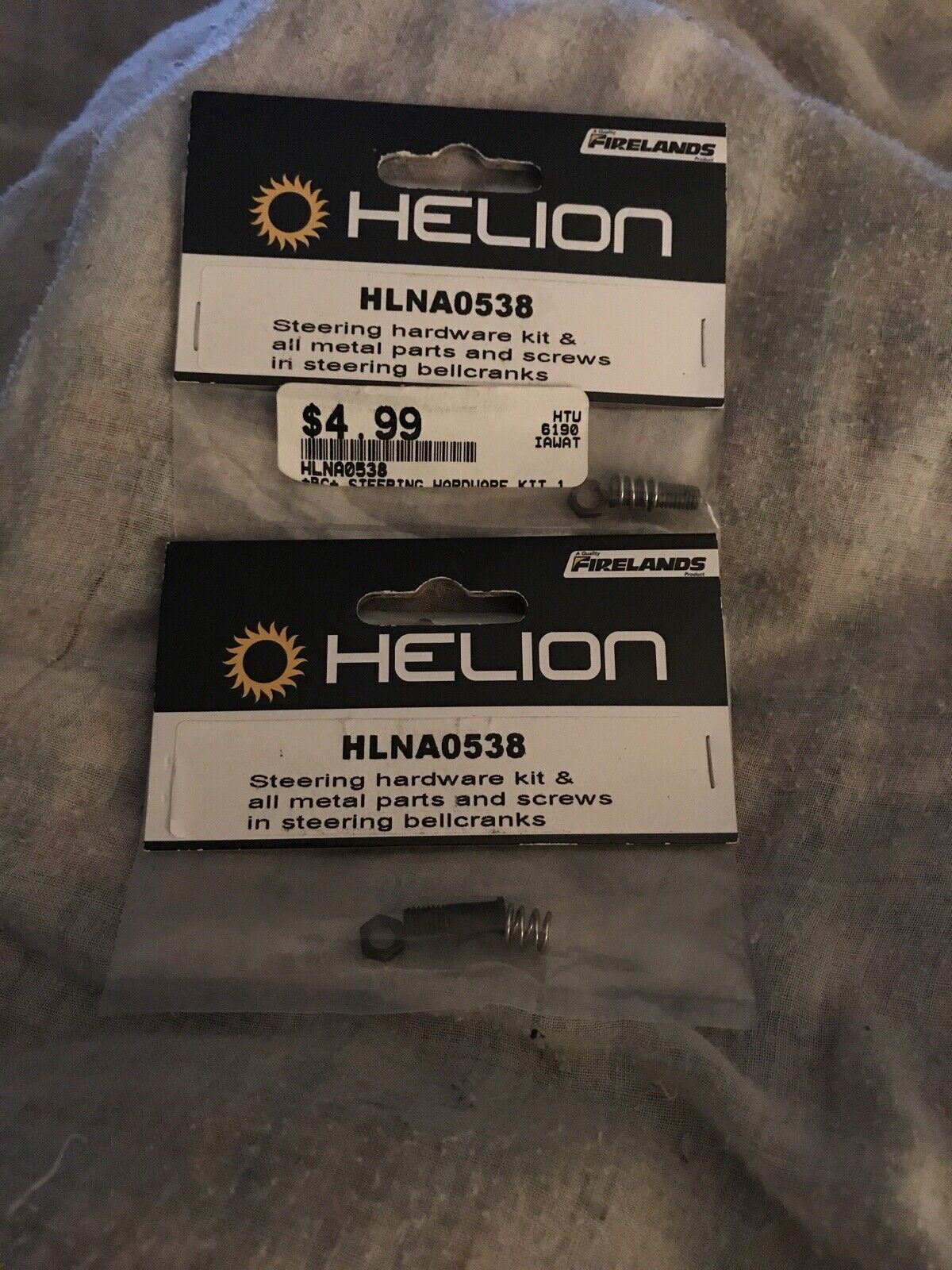 Lot Of 2 Helion HLNA0538 Impakt 12B Steering Hardware Kit