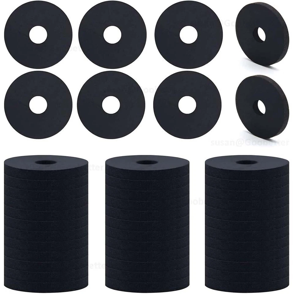 Black NBR Rubber Washers M2 M2.5 M3 M3.5 M4 M5 M6 M7 M8 M10 M12 M13 M14 - M27 - Image 3 of 4