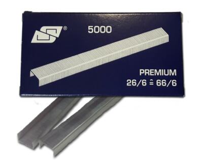 Heftklammern 26/6 premium für Duplo Heftmaschinen 5.000 Klammern