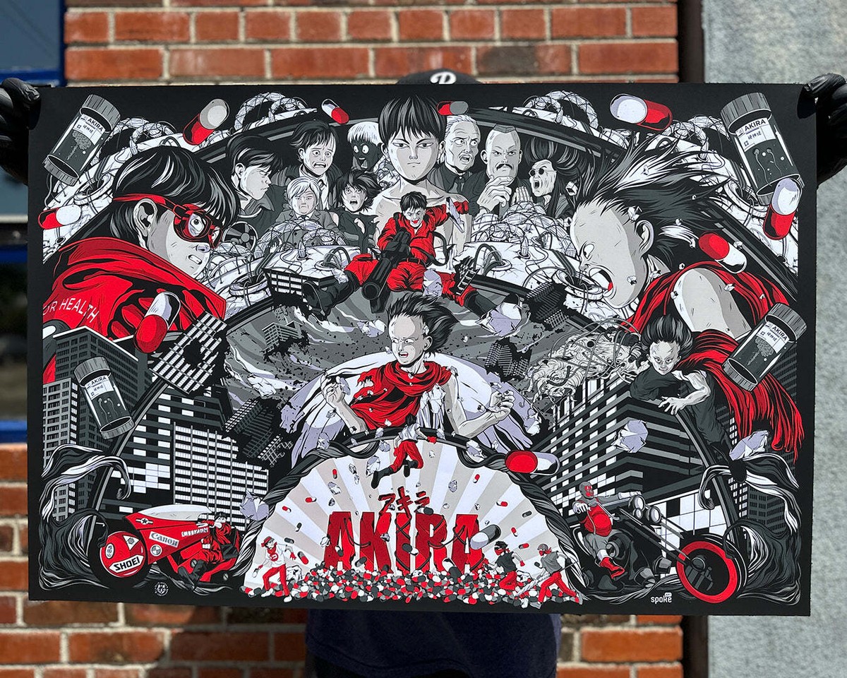 AKIRA wall art calender 缶バッチ付き Amazon.co.jp: 「AKIRA/A.D.2019 AKIRA ART WALL CALENDAR」漫画