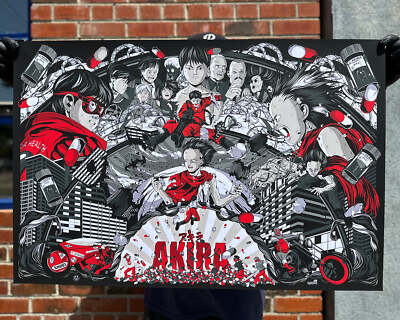 AKIRA GENGA ポスター AKIRA』ヤングマガジン 懸賞ポスター 非売品 大友克洋 Katsuhiro Otomo