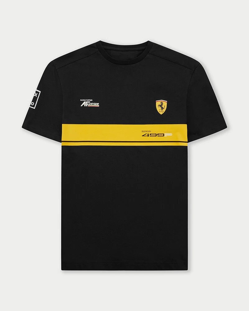 ferrari shirt black