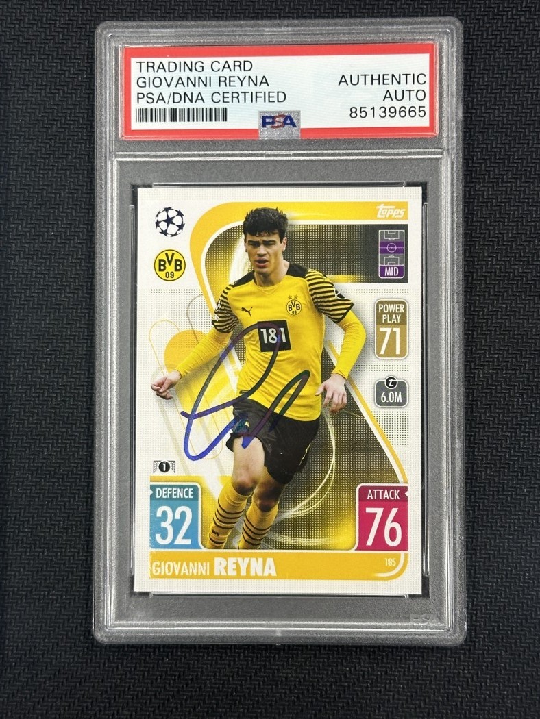 2021 Topps Giovanni Reyna 直筆サインカード レイナ① s-l400.jpg