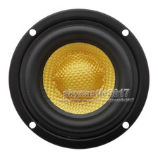 1pcs 3.5" inch 4/8Ohm 25W Mid Bass Speaker Audio Stereo Woofer Loudspeaker Horn