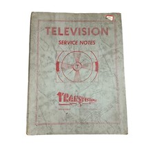 1950s Transvision Television Service Notes Em...
