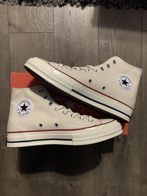 converse high tops parchment