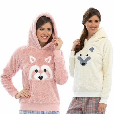 hooded snuggle top
